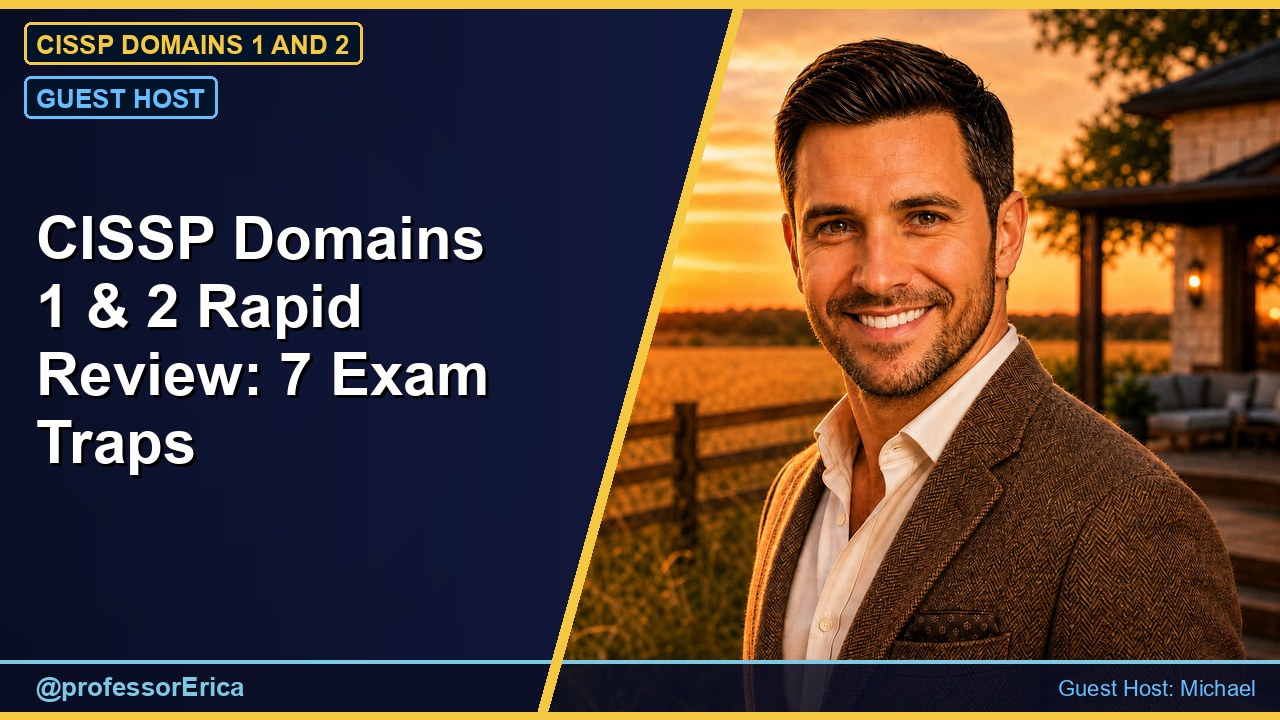 CISSP Domains 1 & 2 Rapid Review: 7 Exam Traps