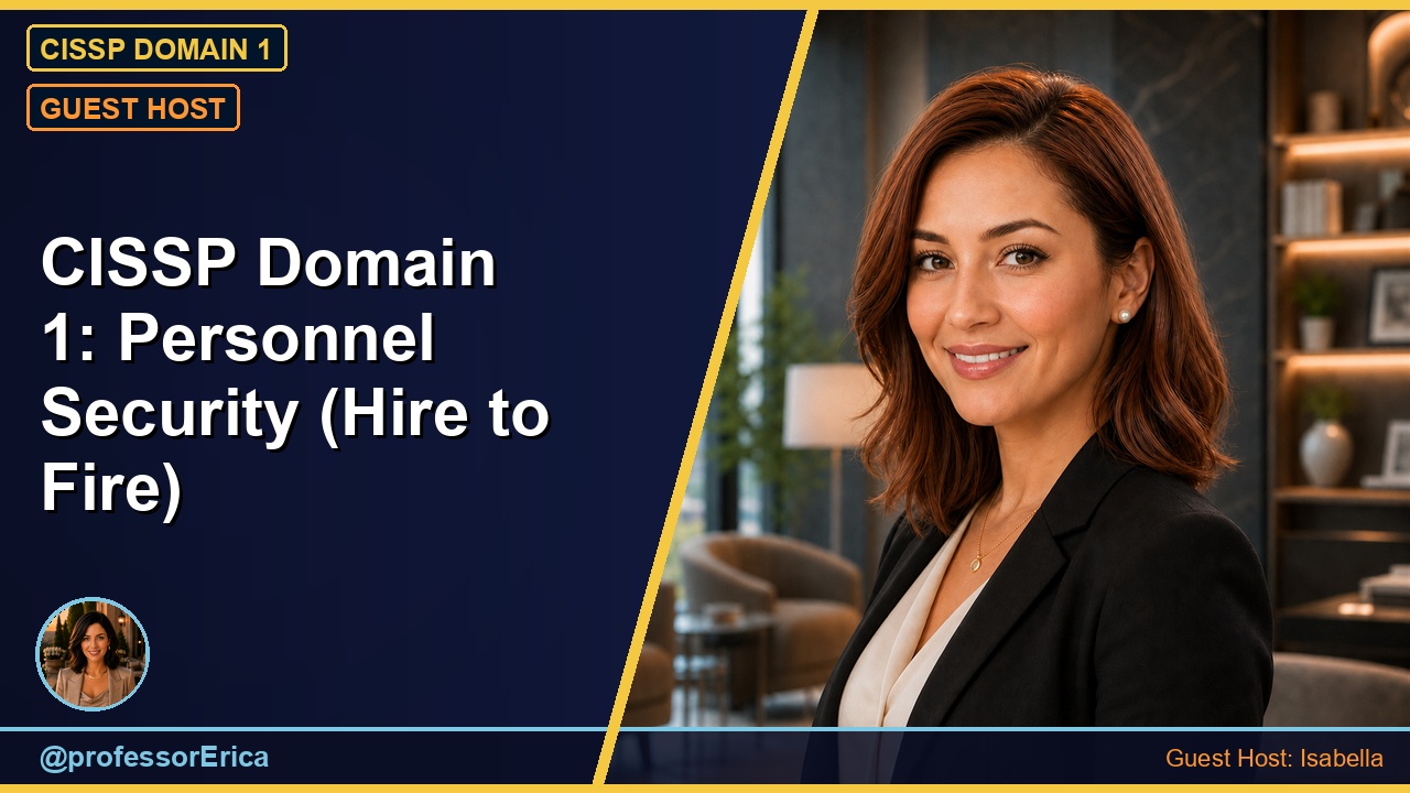 CISSP Domain 1: Personnel Security (Hire to Fire)