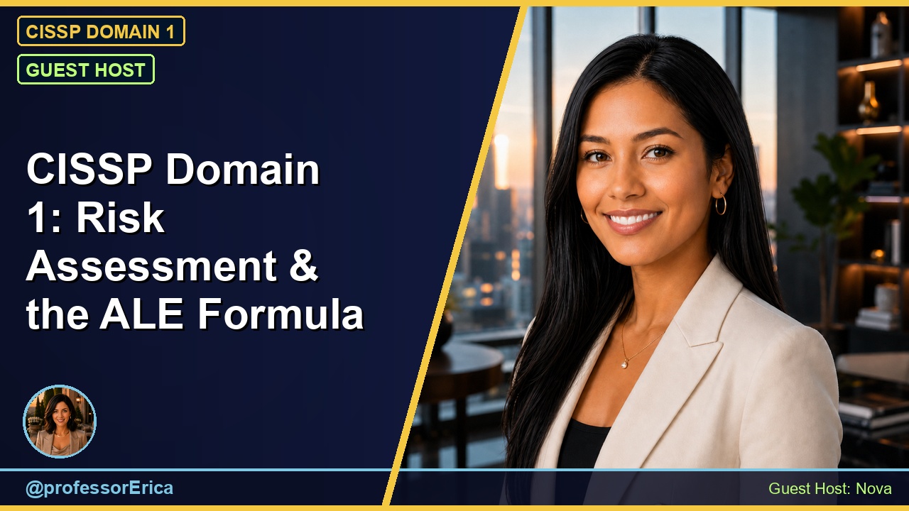 CISSP Domain 1: Risk Assessment & the ALE Formula