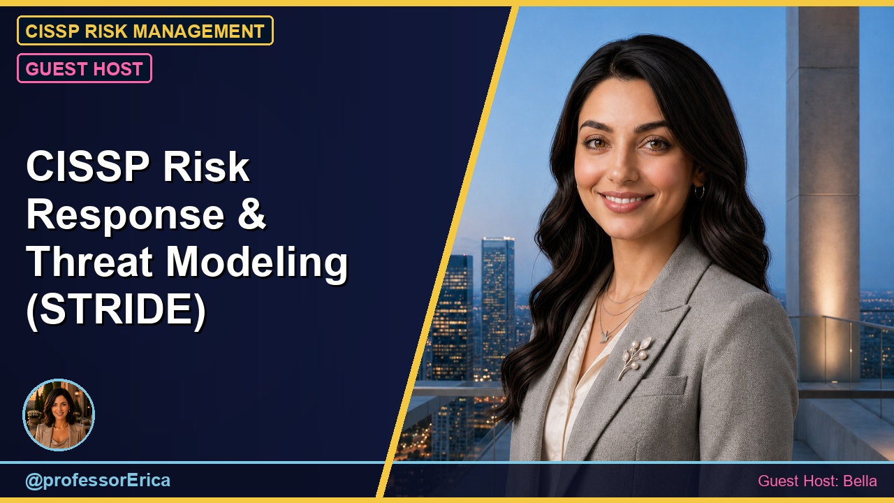 CISSP Risk Response & Threat Modeling (STRIDE)