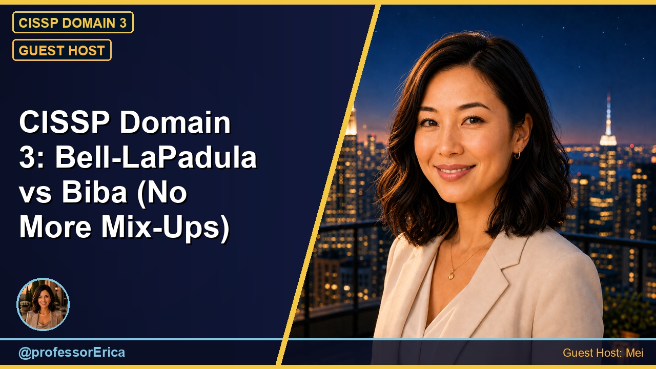 CISSP Domain 3: Bell-LaPadula vs Biba (No More Mix-Ups)