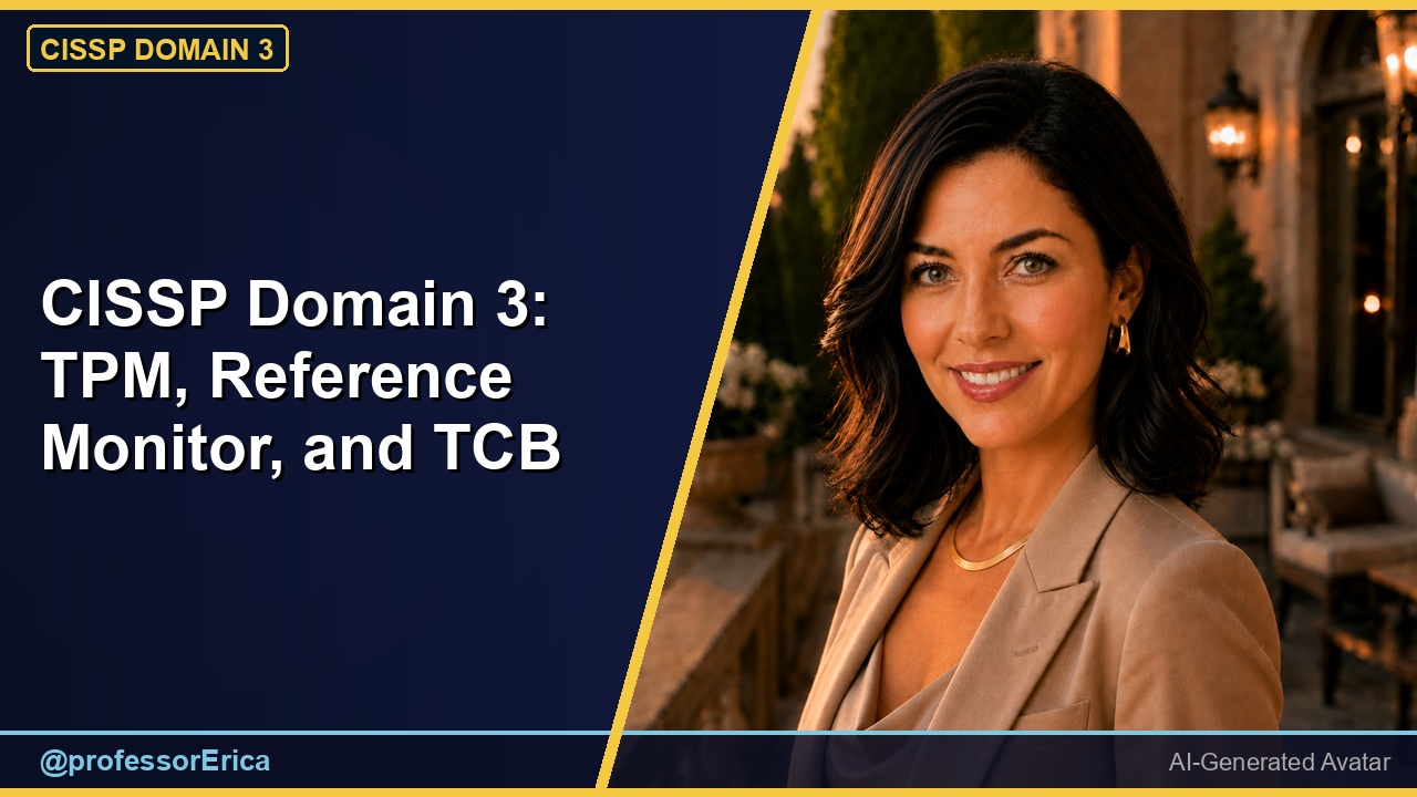 CISSP Domain 3: TPM, Reference Monitor, and TCB