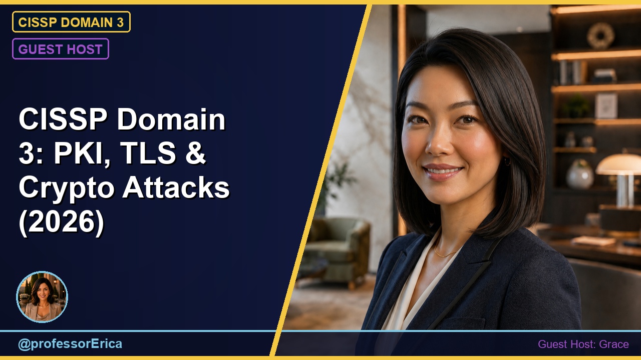 CISSP Domain 3: PKI, TLS & Crypto Attacks (2026)