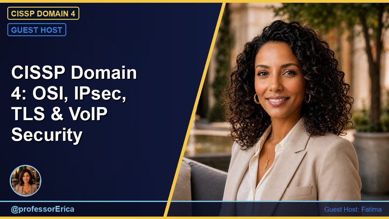 CISSP Domain 4: OSI, IPsec, TLS & VoIP Security