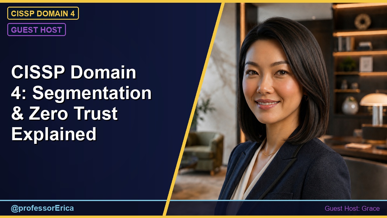 CISSP Domain 4: Segmentation & Zero Trust Explained