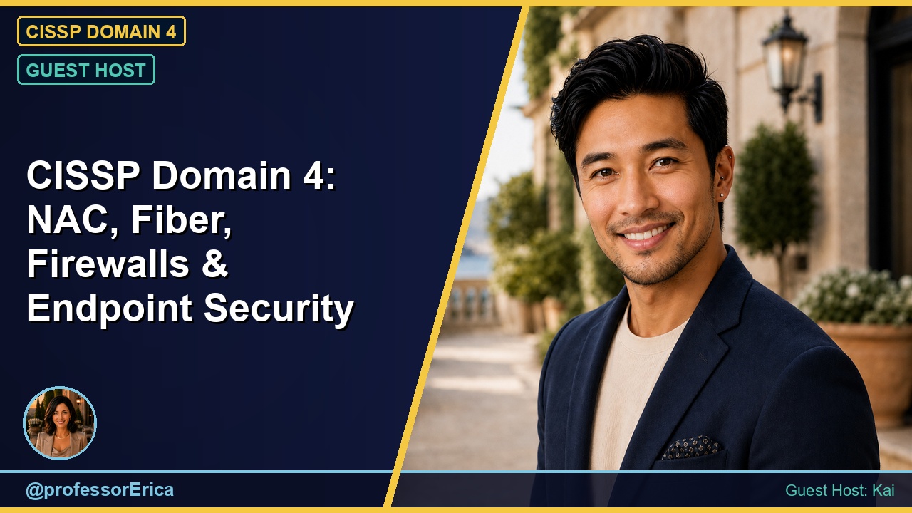 CISSP Domain 4: NAC, Fiber, Firewalls & Endpoint Security
