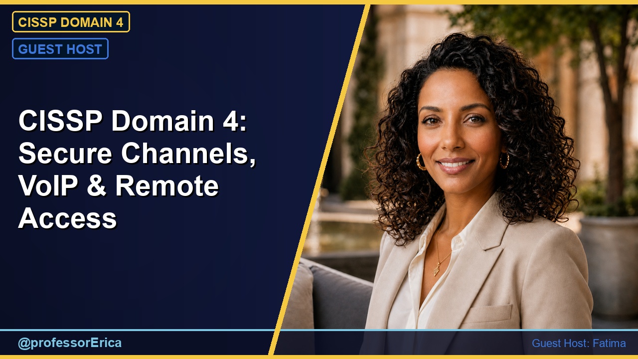 CISSP Domain 4: Secure Channels, VoIP & Remote Access