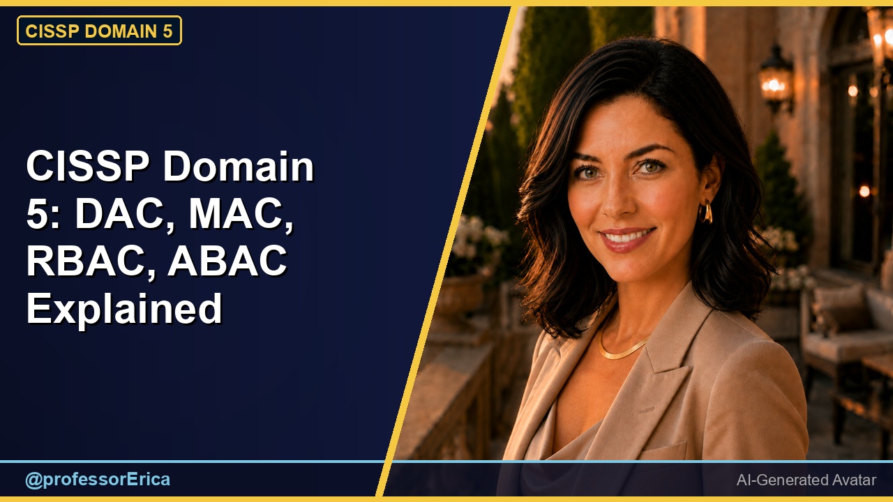 CISSP Domain 5: DAC, MAC, RBAC, ABAC Explained