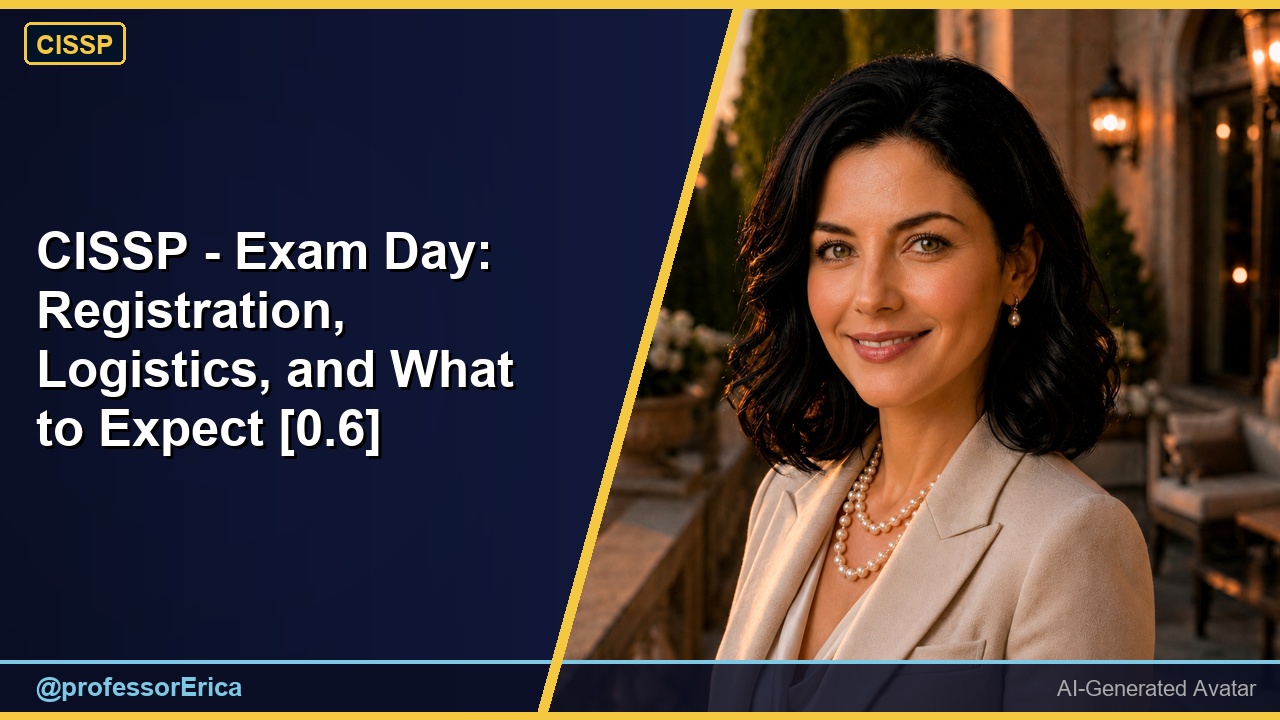 CISSP - Exam Day: Registration, Logistics, and What to Expect