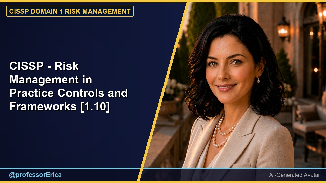 CISSP - Risk Management in Practice Controls and Frameworks