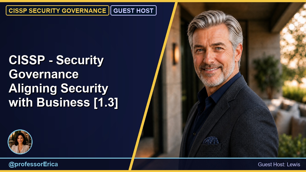 CISSP - Security Governance Aligning Security with Business