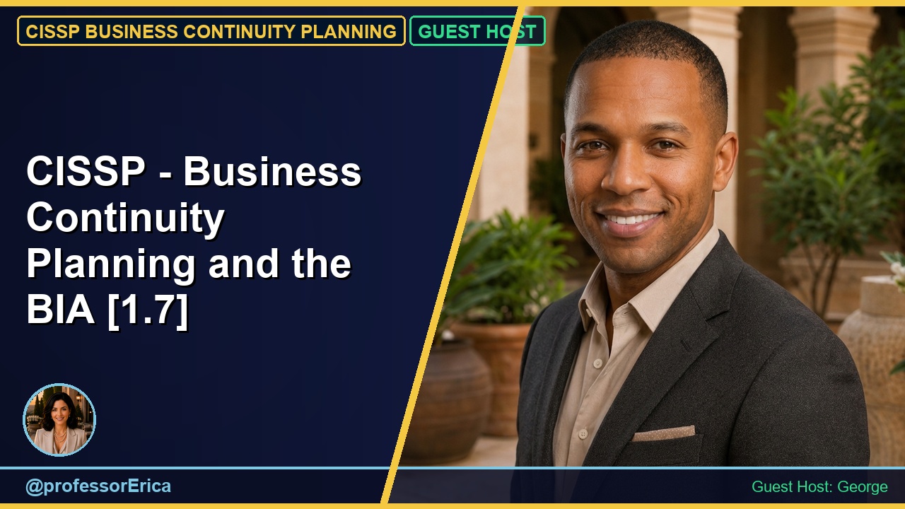 CISSP - Business Continuity Planning and the BIA