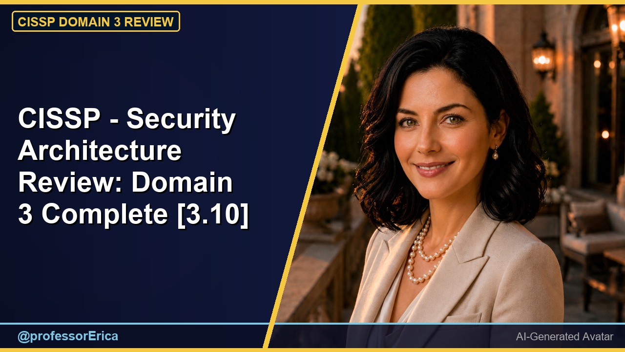 CISSP - Security Architecture Review: Domain 3 Complete