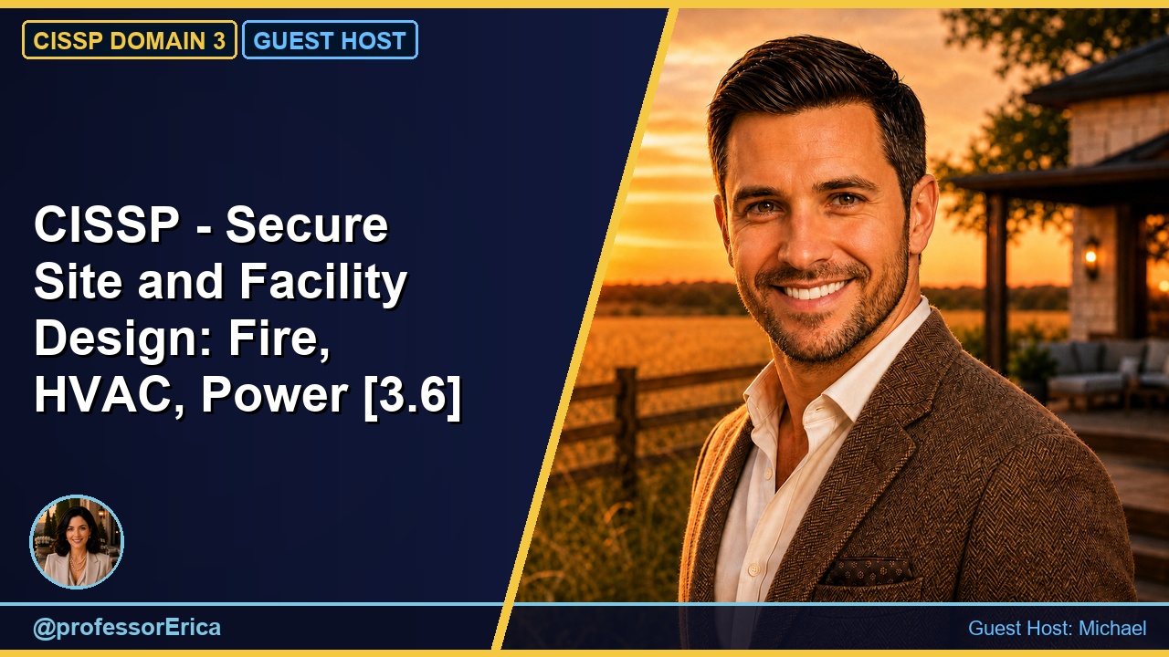 CISSP - Secure Site and Facility Design: Fire, HVAC, Power