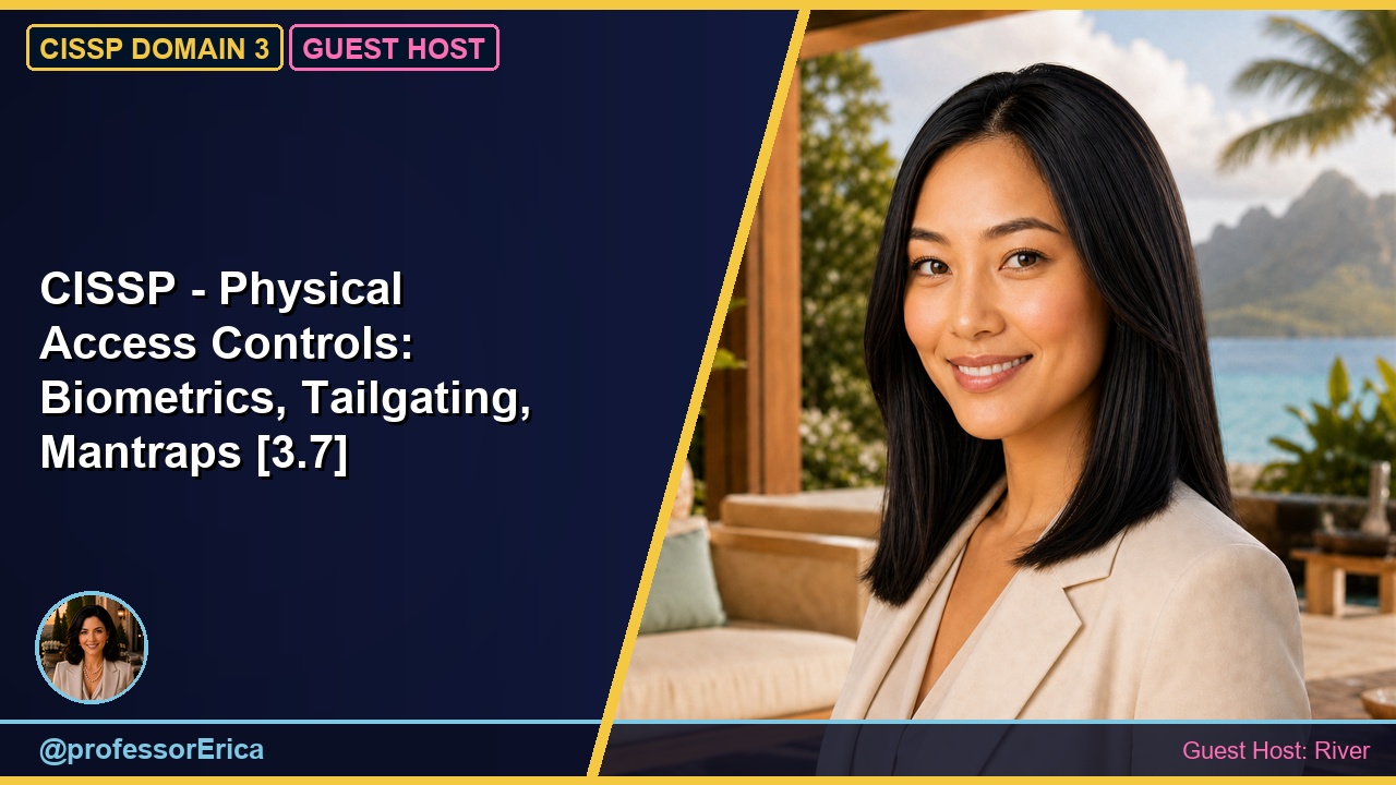 CISSP - Physical Access Controls: Biometrics, Tailgating, Mantraps