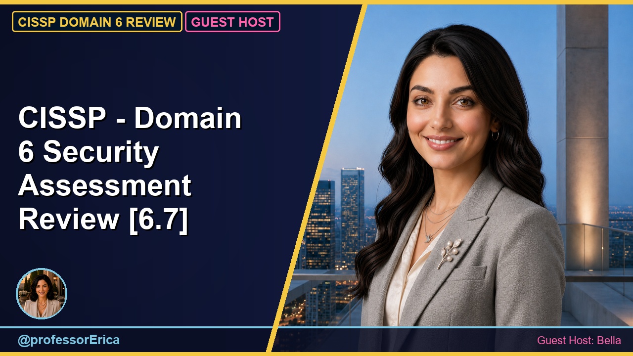 CISSP - Domain 6 Security Assessment Review