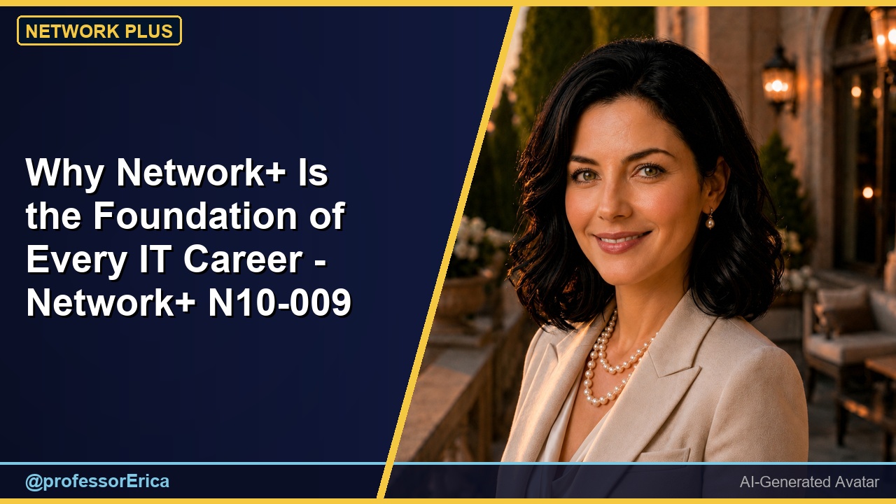 Why Network+ Is the Foundation of Every IT Career - Network+ N10-009