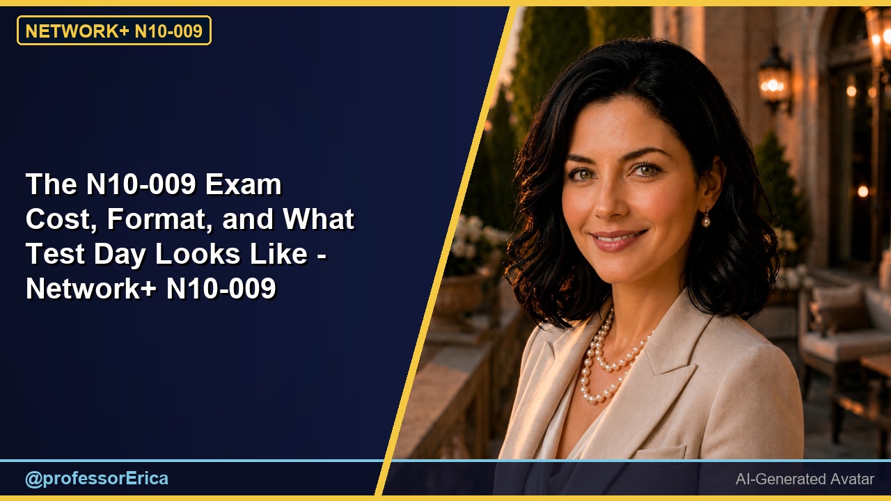 The N10-009 Exam Cost, Format, and What Test Day Looks Like - Network+ N10-009