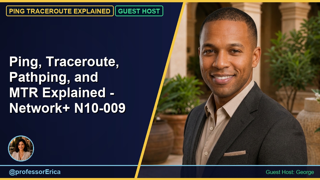 Ping, Traceroute, Pathping, and MTR Explained - Network+ N10-009