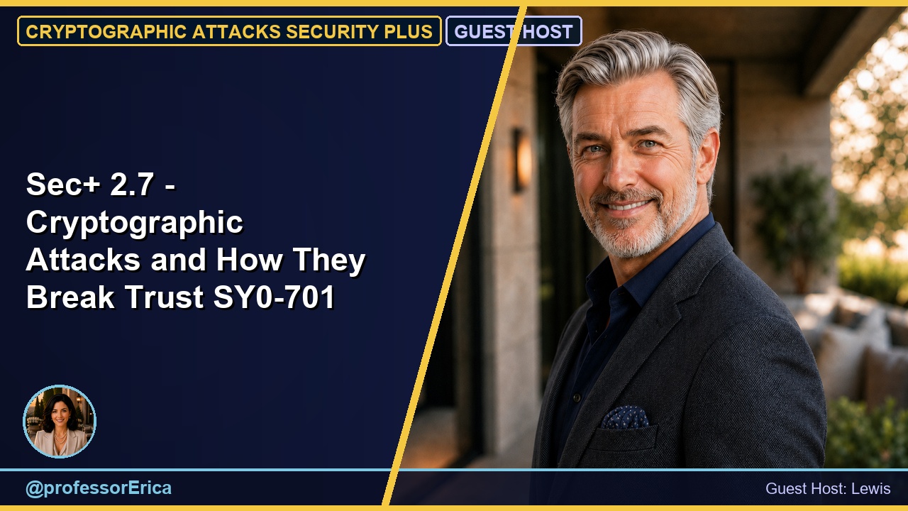 Sec+ 2.7 - Cryptographic Attacks and How They Break Trust SY0-701